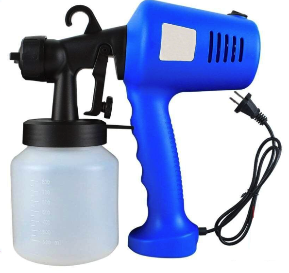 Pistol de Vopsit cu Pulverizator Electric Capacitate 800 ml Albastru